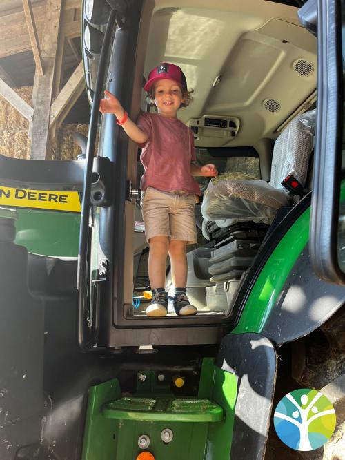 Sortie à la ferme pour la classe de petite section